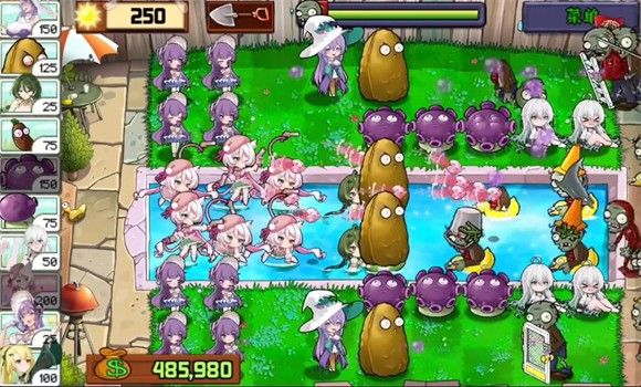 植物娘大战僵尸最新免费版_wishdown.com 植物娘大战僵尸最新免费版_wishdown.com