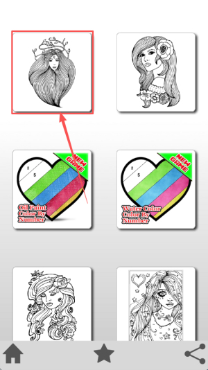 女孩发型着色书最新版下载v1.2_wishdown.com 女孩发型着色书最新版下载v1.2_wishdown.com