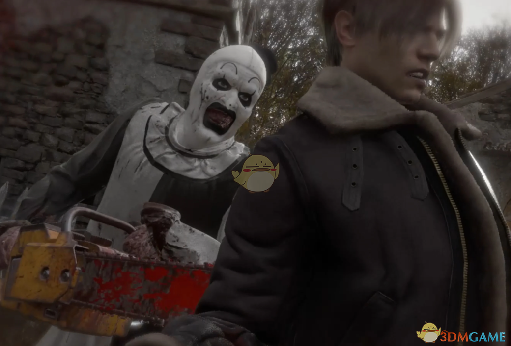 《生化危机4:重制版》断魂小丑亚特替换电锯MOD_wishdown.com 《生化危机4:重制版》断魂小丑亚特替换电锯MOD_wishdown.com