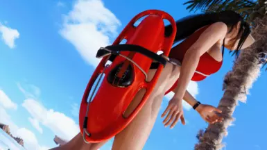 《最终幻想7:重生》海滩救生员服装MOD_wishdown.com 《最终幻想7:重生》海滩救生员服装MOD_wishdown.com