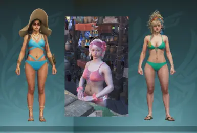 《怪物猎人:荒野》仅限NPC的比基尼外观MOD_wishdown.com 《怪物猎人:荒野》仅限NPC的比基尼外观MOD_wishdown.com