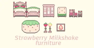 《星露谷物语》草莓奶昔家具MOD_wishdown.com 《星露谷物语》草莓奶昔家具MOD_wishdown.com