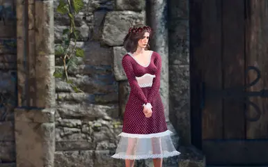 《博德之门3》Livia连衣裙MOD_wishdown.com 《博德之门3》Livia连衣裙MOD_wishdown.com