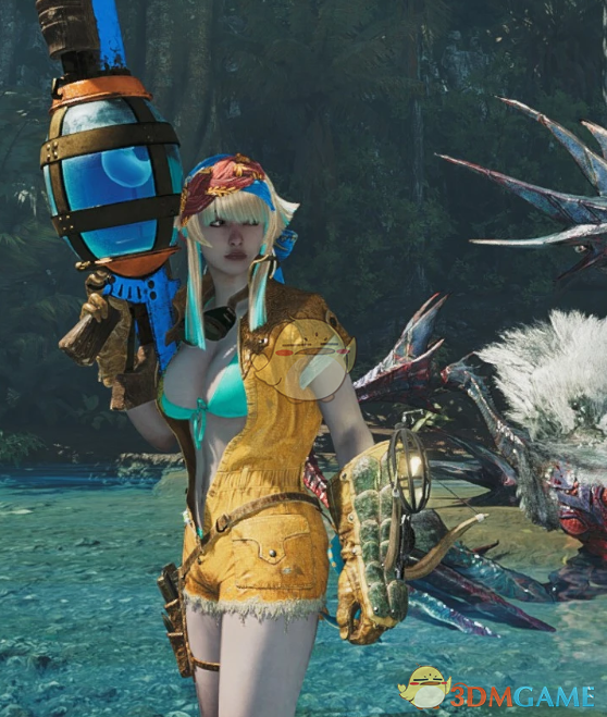 《怪物猎人:荒野》杰玛的性感火蹈服装MOD_wishdown.com 《怪物猎人:荒野》杰玛的性感火蹈服装MOD_wishdown.com