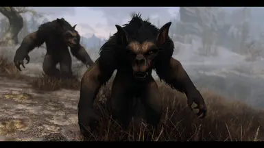 《上古卷轴5:天际重制版》狼人巨兽MOD_wishdown.com 《上古卷轴5:天际重制版》狼人巨兽MOD_wishdown.com