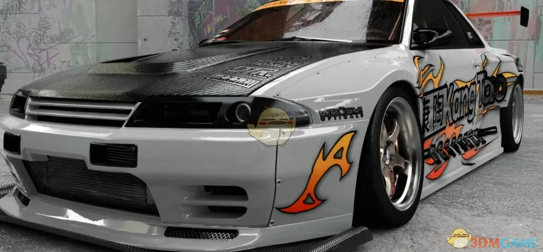 《赛博朋克2077》日产天际线 R32赛车MOD_wishdown.com 《赛博朋克2077》日产天际线 R32赛车MOD_wishdown.com