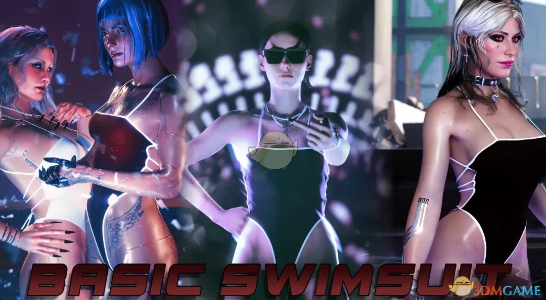《赛博朋克2077》性感夏日泳衣MOD_wishdown.com 《赛博朋克2077》性感夏日泳衣MOD_wishdown.com