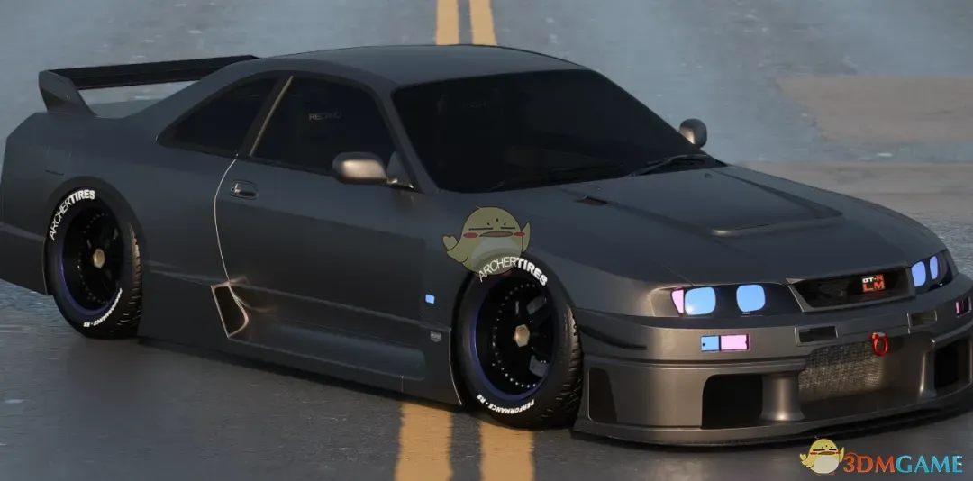 《赛博朋克2077》日产天际线GT-R LM Nismo赛车MOD_wishdown.com 《赛博朋克2077》日产天际线GT-R LM Nismo赛车MOD_wishdown.com