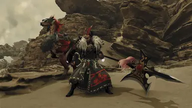 《怪物猎人:荒野》吕布方天画戟MOD_wishdown.com 《怪物猎人:荒野》吕布方天画戟MOD_wishdown.com