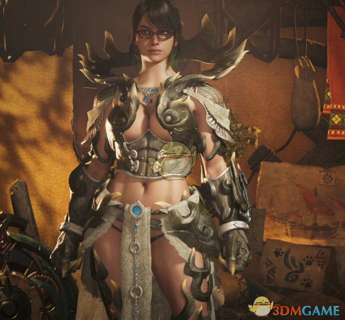 《怪物猎人:荒野》更加丰满的赫猿兽套MOD_wishdown.com 《怪物猎人:荒野》更加丰满的赫猿兽套MOD_wishdown.com