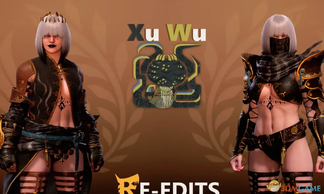 《怪物猎人:荒野》更性感丰满的暗器蛸套装MOD_wishdown.com 《怪物猎人:荒野》更性感丰满的暗器蛸套装MOD_wishdown.com