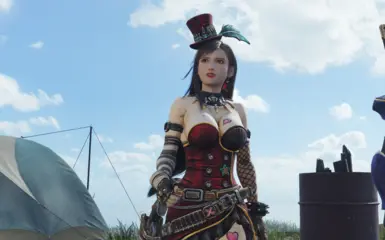 《最终幻想7:重生》蒂法莫西服装MOD_wishdown.com 《最终幻想7:重生》蒂法莫西服装MOD_wishdown.com