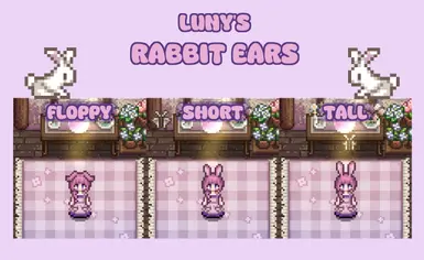 《星露谷物语》露尼兔耳MOD_wishdown.com 《星露谷物语》露尼兔耳MOD_wishdown.com