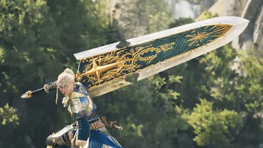 《怪物猎人:荒野》公会宫殿巨剑外观MOD_wishdown.com 《怪物猎人:荒野》公会宫殿巨剑外观MOD_wishdown.com