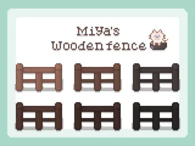 《星露谷物语》宫牙木栅栏MOD_wishdown.com 《星露谷物语》宫牙木栅栏MOD_wishdown.com