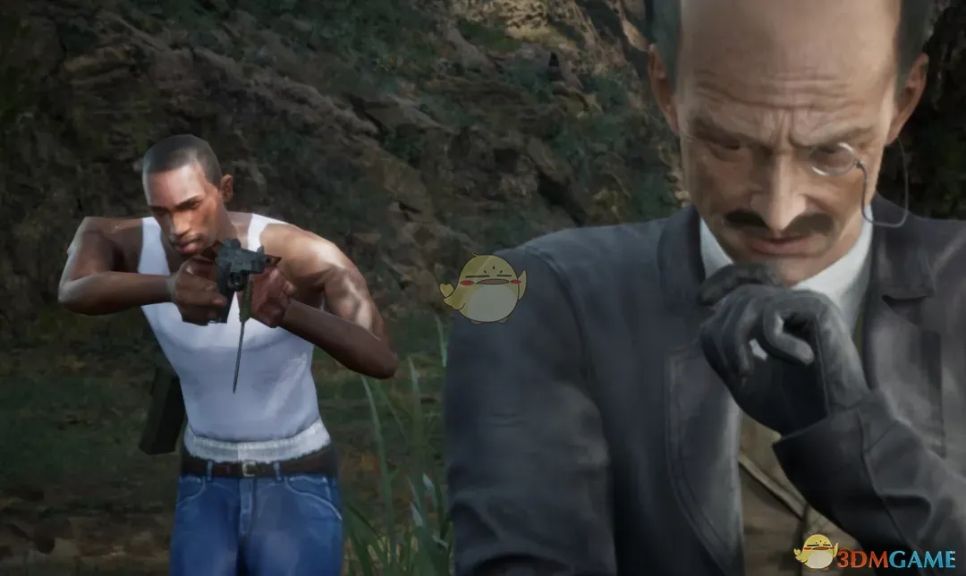 《合金装备3:重制版》扮演侠盗飞车手CJMOD_wishdown.com 《合金装备3:重制版》扮演侠盗飞车手CJMOD_wishdown.com