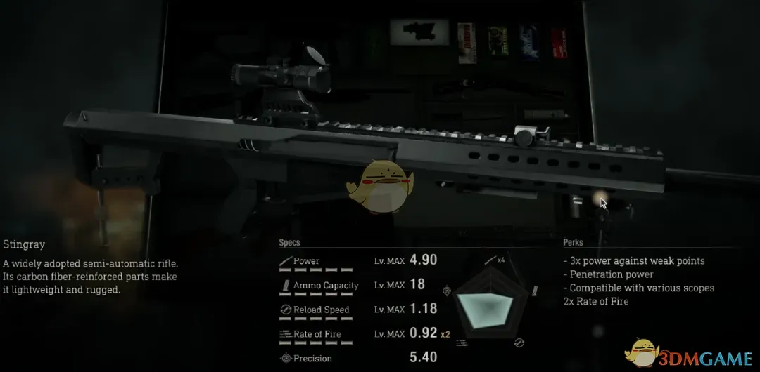 《生化危机4:重制版》巴雷特M82A1狙击步枪MOD_wishdown.com 《生化危机4:重制版》巴雷特M82A1狙击步枪MOD_wishdown.com