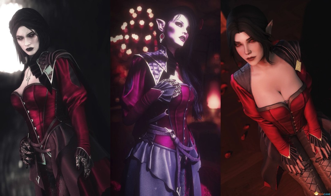 《上古卷轴5:天际重制版》酒之女公爵服装MOD_wishdown.com 《上古卷轴5:天际重制版》酒之女公爵服装MOD_wishdown.com