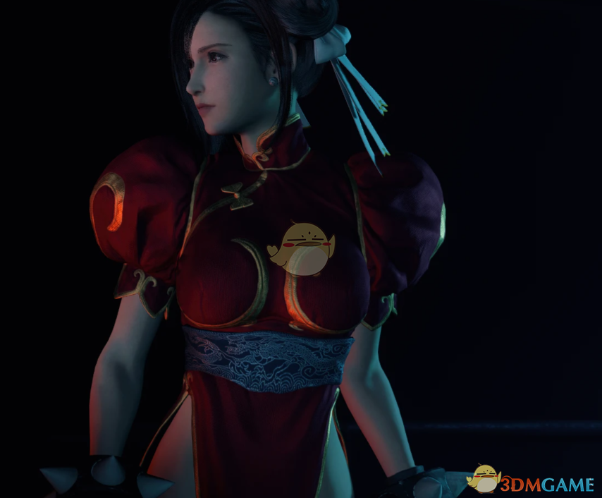 《最终幻想7:重生》蒂法的街头霸王春丽服装MOD_wishdown.com 《最终幻想7:重生》蒂法的街头霸王春丽服装MOD_wishdown.com