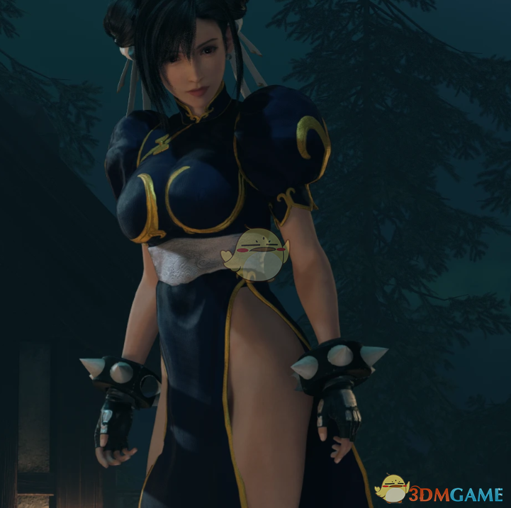 《最终幻想7:重生》蒂法的街头霸王春丽服装MOD_wishdown.com 《最终幻想7:重生》蒂法的街头霸王春丽服装MOD_wishdown.com