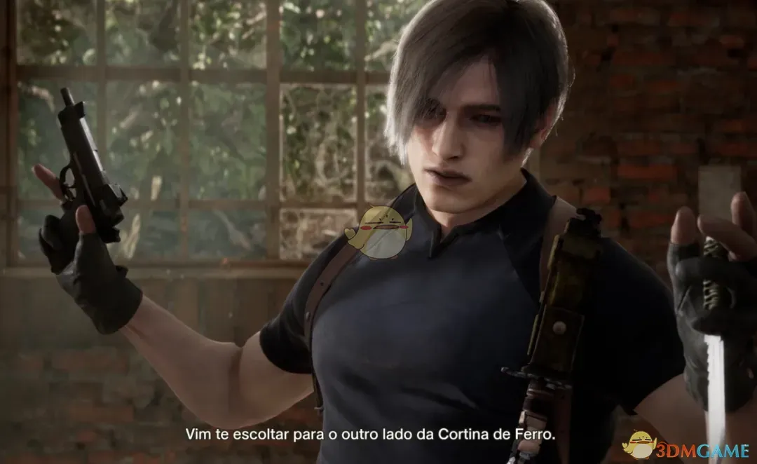 《合金装备3:重制版》扮演生化危机4里昂MOD_wishdown.com 《合金装备3:重制版》扮演生化危机4里昂MOD_wishdown.com