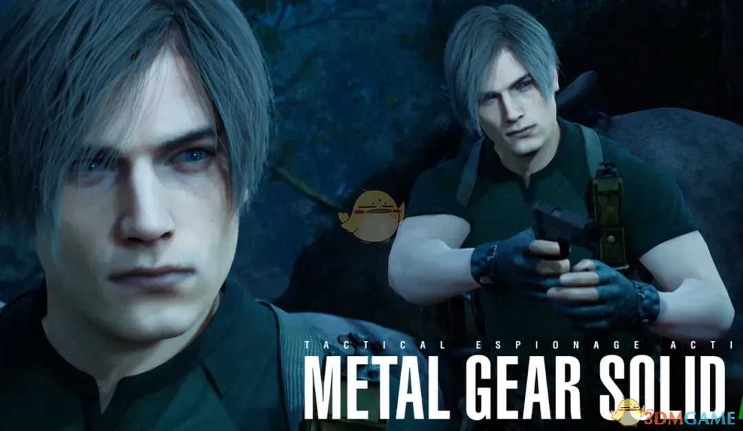 《合金装备3:重制版》扮演生化危机4里昂MOD_wishdown.com 《合金装备3:重制版》扮演生化危机4里昂MOD_wishdown.com