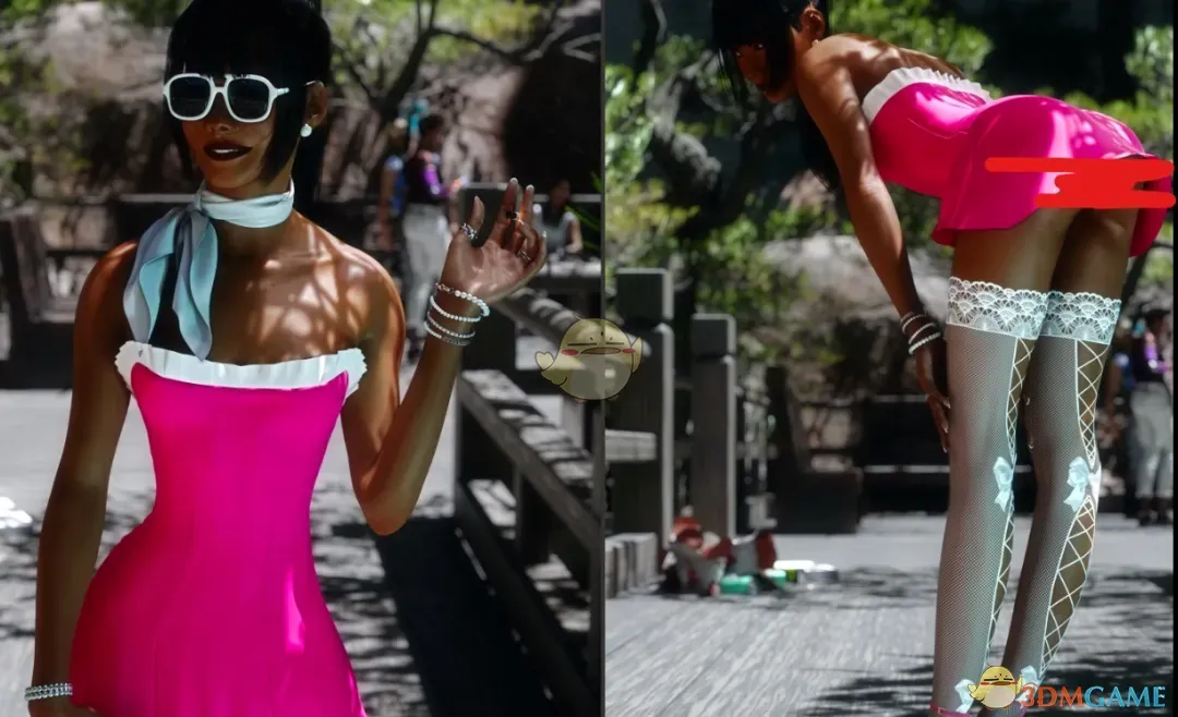 《赛博朋克2077》甜蜜连衣裙MOD_wishdown.com 《赛博朋克2077》甜蜜连衣裙MOD_wishdown.com