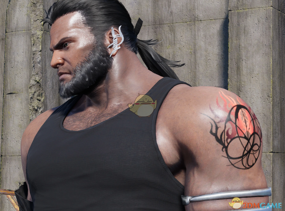 《最终幻想7:重生》巴雷特的PUBG服装MOD_wishdown.com 《最终幻想7:重生》巴雷特的PUBG服装MOD_wishdown.com