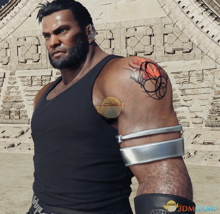 《最终幻想7:重生》巴雷特的PUBG服装MOD_wishdown.com 《最终幻想7:重生》巴雷特的PUBG服装MOD_wishdown.com