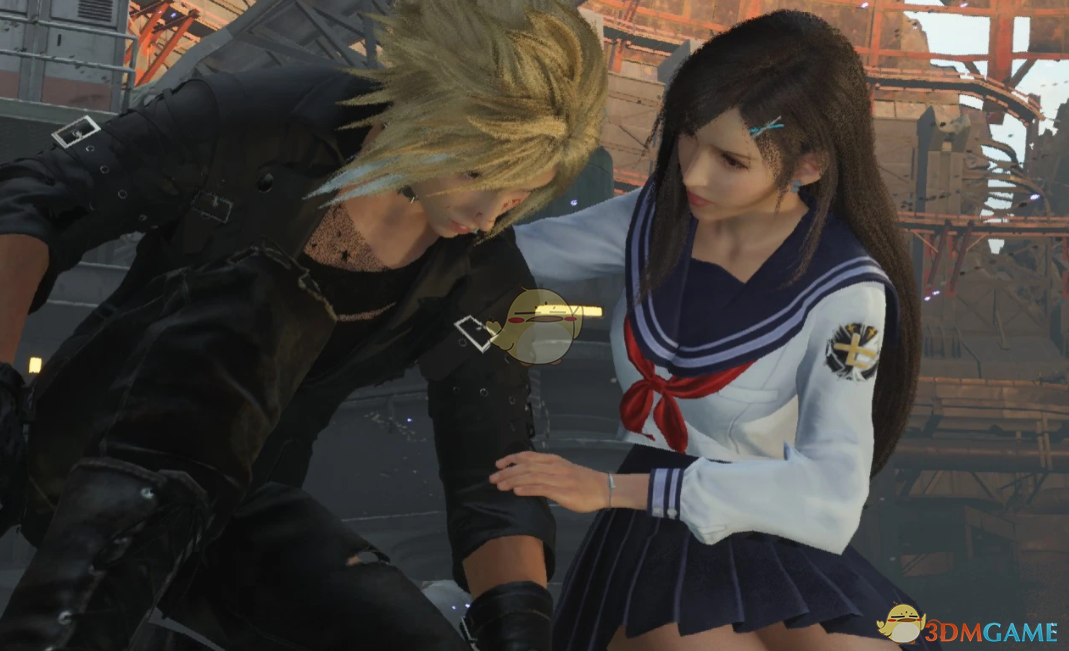 《最终幻想7:重生》蒂法的日式高中JK制服MOD_wishdown.com 《最终幻想7:重生》蒂法的日式高中JK制服MOD_wishdown.com