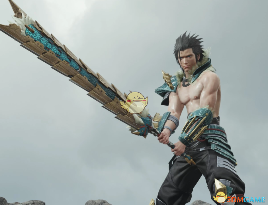 《最终幻想7:重生》扎克的怪物猎人崛起雷狼龙套装MOD_wishdown.com 《最终幻想7:重生》扎克的怪物猎人崛起雷狼龙套装MOD_wishdown.com