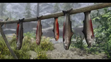 《上古卷轴5:天际重制版》悬挂的死鲑鱼替代品MOD_wishdown.com 《上古卷轴5:天际重制版》悬挂的死鲑鱼替代品MOD_wishdown.com
