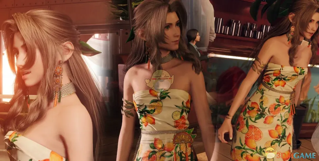 《最终幻想7:重生》爱丽丝的柑橘连衣裙MOD_wishdown.com 《最终幻想7:重生》爱丽丝的柑橘连衣裙MOD_wishdown.com