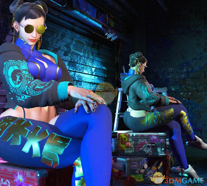 《街头霸王6》春丽的决斗者套装MOD_wishdown.com 《街头霸王6》春丽的决斗者套装MOD_wishdown.com