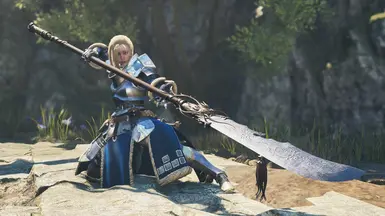 《怪物猎人:荒野》青龙偃月刀MOD_wishdown.com 《怪物猎人:荒野》青龙偃月刀MOD_wishdown.com