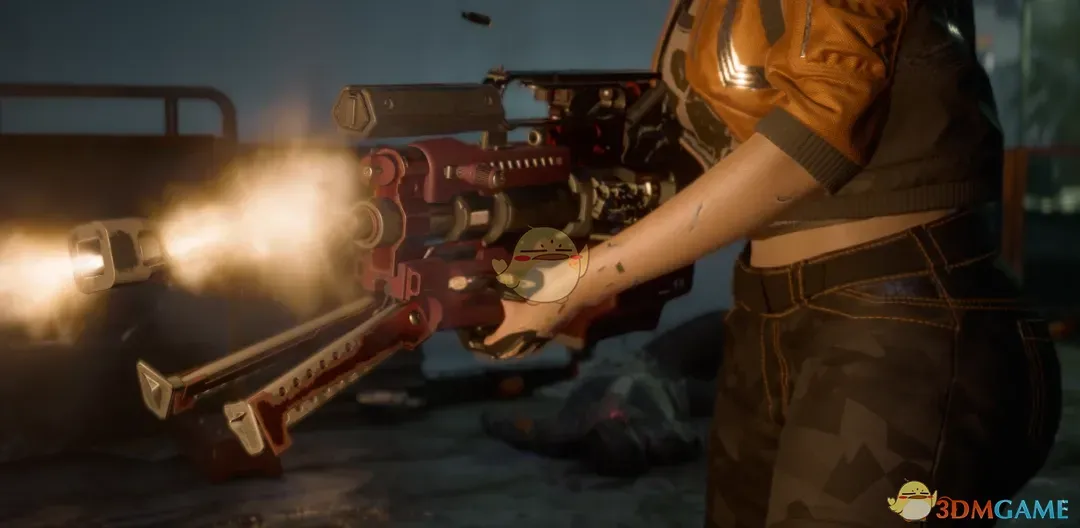 《赛博朋克2077》无分混沌轻机枪MOD_wishdown.com 《赛博朋克2077》无分混沌轻机枪MOD_wishdown.com