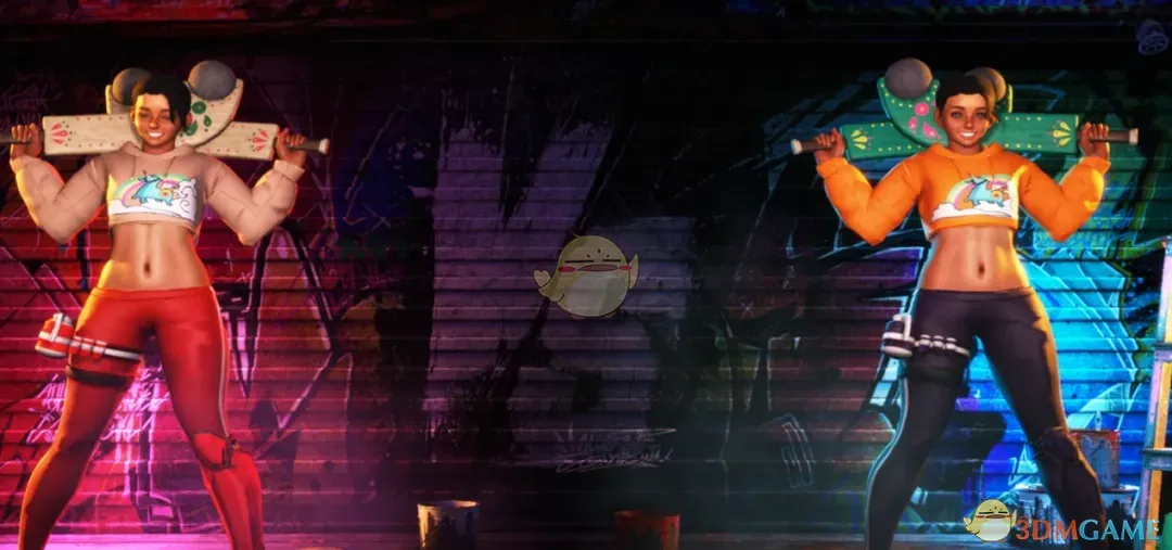 《街头霸王6》莉莉的彩虹引爆者套装MOD_wishdown.com 《街头霸王6》莉莉的彩虹引爆者套装MOD_wishdown.com