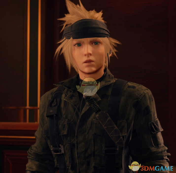 《最终幻想7:重生》克劳德的合金装备3蛇装扮MOD_wishdown.com 《最终幻想7:重生》克劳德的合金装备3蛇装扮MOD_wishdown.com