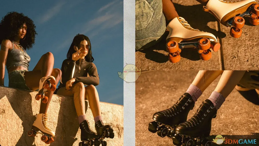 《赛博朋克2077》复古滑轮鞋MOD_wishdown.com 《赛博朋克2077》复古滑轮鞋MOD_wishdown.com