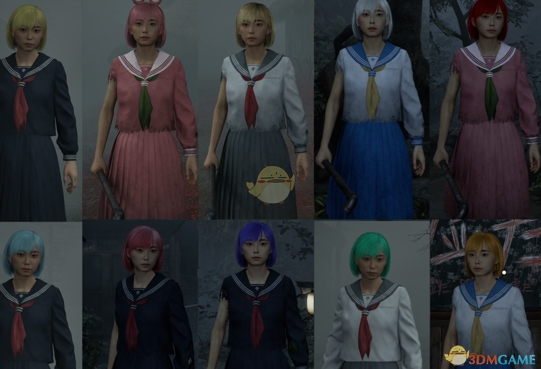 《寂静岭f》雏子的发色包MOD_wishdown.com 《寂静岭f》雏子的发色包MOD_wishdown.com