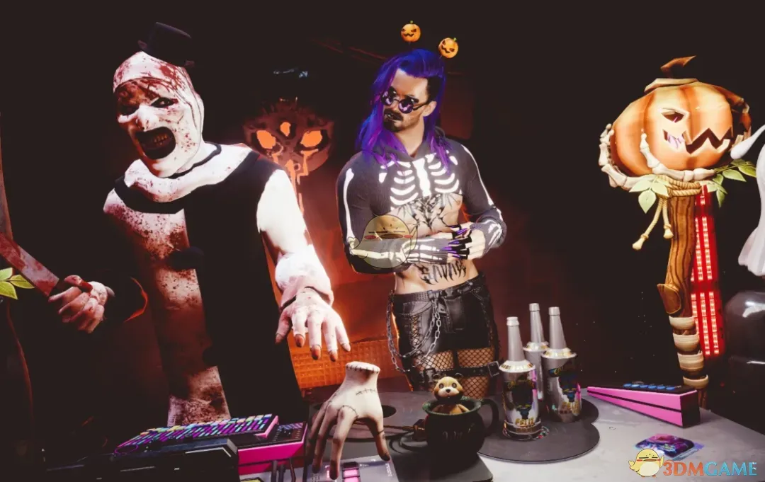 《赛博朋克2077》万圣节道具包MOD_wishdown.com 《赛博朋克2077》万圣节道具包MOD_wishdown.com