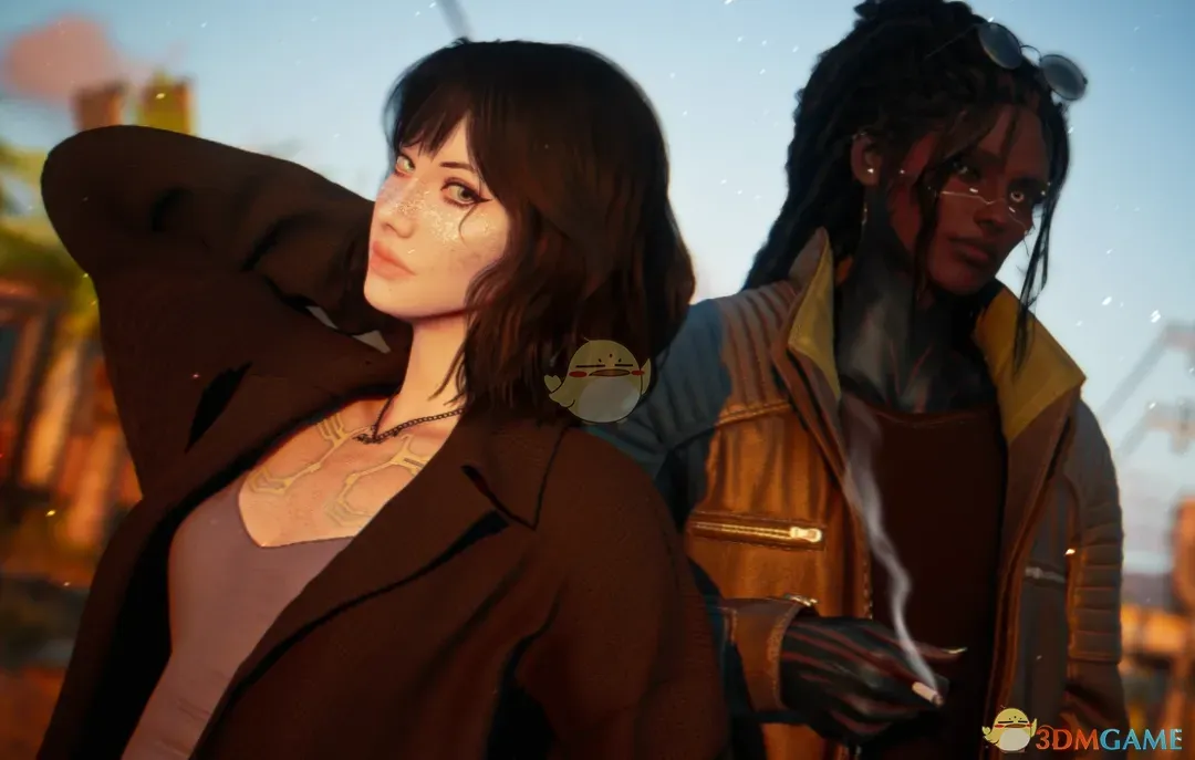 《赛博朋克2077》暖阳秋季装MOD_wishdown.com 《赛博朋克2077》暖阳秋季装MOD_wishdown.com