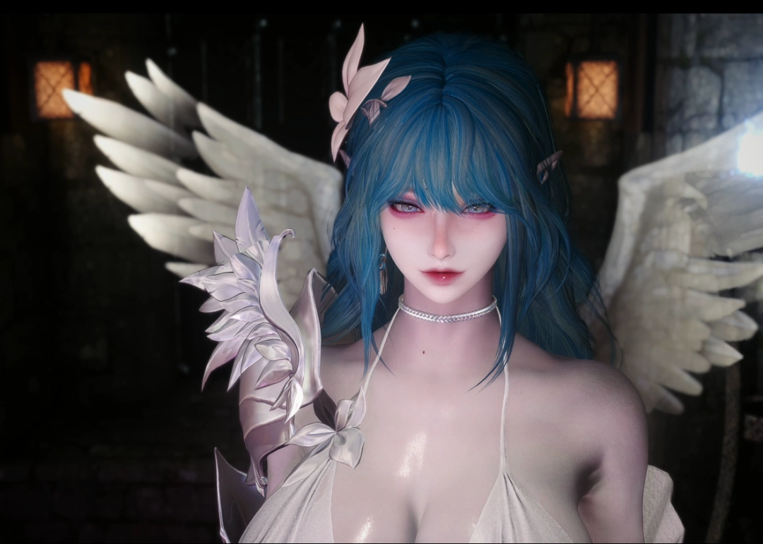 《上古卷轴5:天际重制版》木精灵女随从阿拉里斯MOD_wishdown.com 《上古卷轴5:天际重制版》木精灵女随从阿拉里斯MOD_wishdown.com