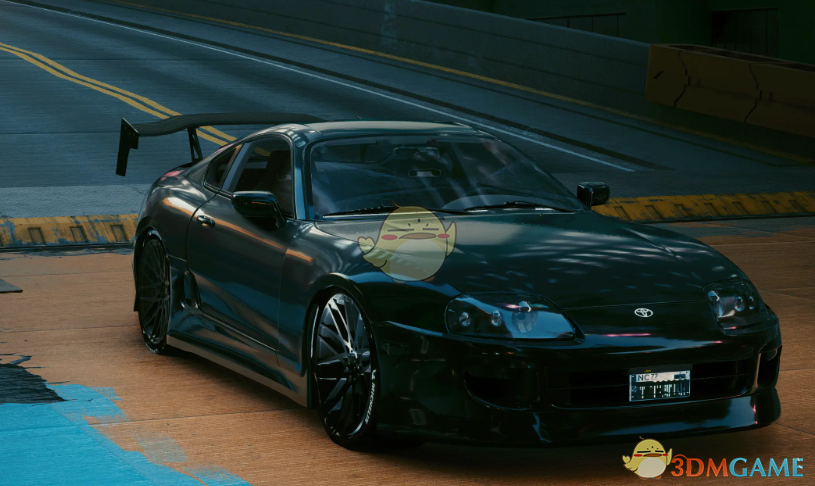 《赛博朋克2077》丰田 Supra 跑车MOD_wishdown.com 《赛博朋克2077》丰田 Supra 跑车MOD_wishdown.com