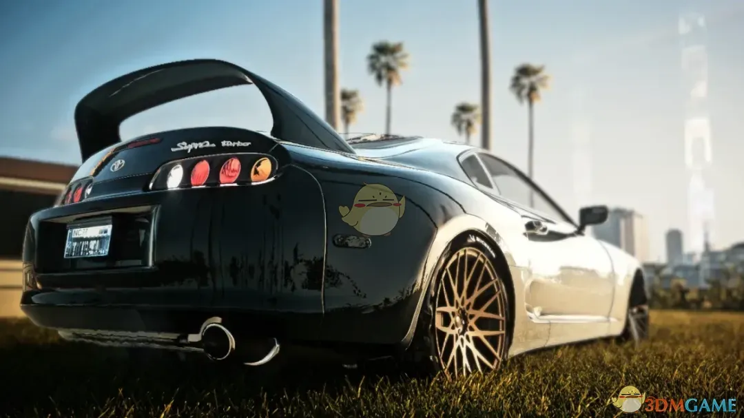 《赛博朋克2077》丰田 Supra 跑车MOD_wishdown.com 《赛博朋克2077》丰田 Supra 跑车MOD_wishdown.com