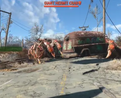 《辐射4》汽车改装为寄居蟹MOD_wishdown.com 《辐射4》汽车改装为寄居蟹MOD_wishdown.com