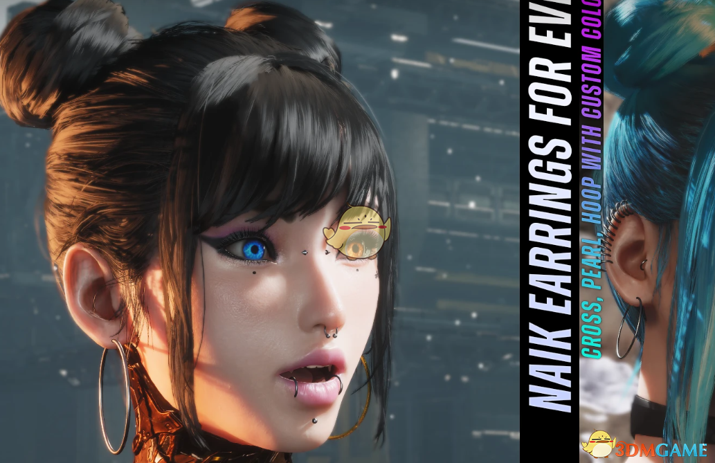 《剑星》Naik耳环MOD_wishdown.com 《剑星》Naik耳环MOD_wishdown.com