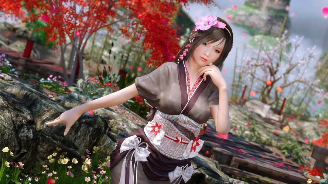 《上古卷轴5:天际重制版》最终幻想7蒂法和服MOD_wishdown.com 《上古卷轴5:天际重制版》最终幻想7蒂法和服MOD_wishdown.com