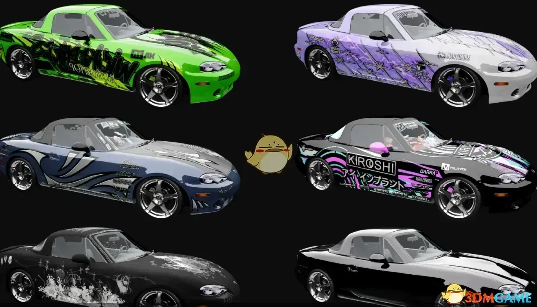 《赛博朋克2077》马自达 MX-5 Miata跑车MOD_wishdown.com 《赛博朋克2077》马自达 MX-5 Miata跑车MOD_wishdown.com