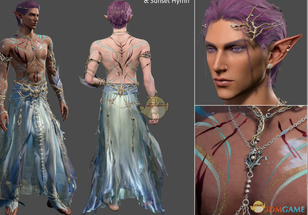 《博德之门3》深海盟约套装MOD_wishdown.com 《博德之门3》深海盟约套装MOD_wishdown.com